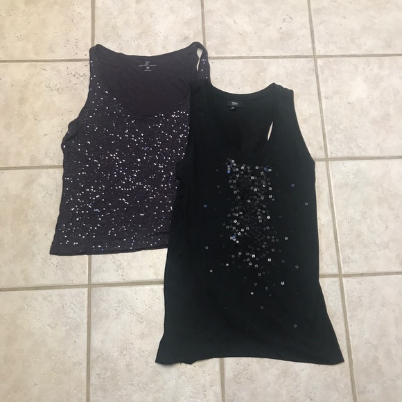 2 sequined tank tops - Picture 1 of 3